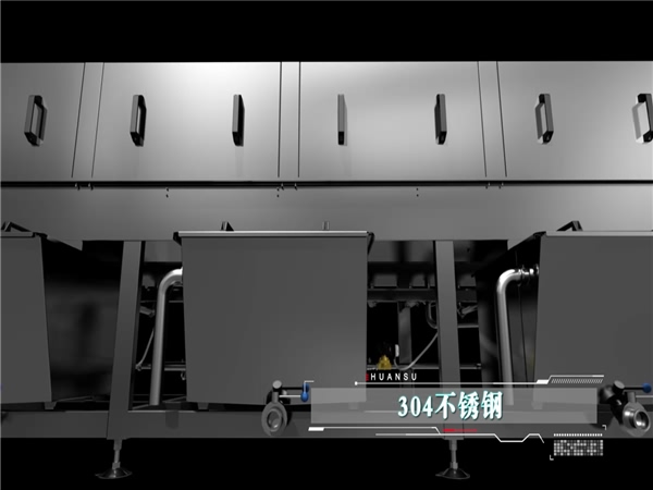 洗箱機清洗殺菌風(fēng)干一體，三合洗箱機，洗箱機價(jià)格低品質(zhì)高
