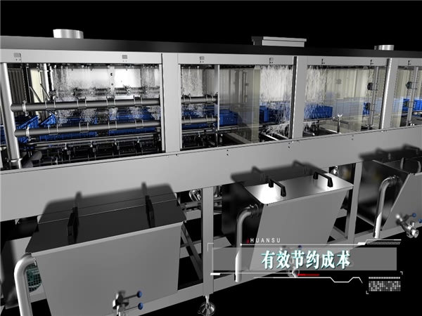 廠(chǎng)家供應新一代周轉箱清洗機，塑料筐，托盤(pán)清洗，洗筐機設備