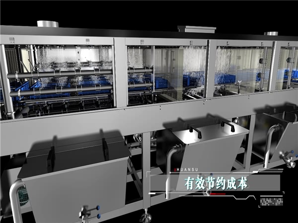 廠(chǎng)家供應新一代周轉箱清洗機，塑料筐，托盤(pán)清洗，洗筐機設備